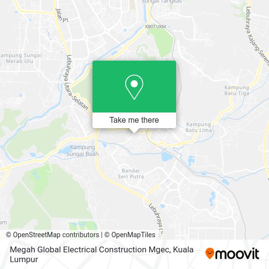 Megah Global Electrical Construction Mgec map