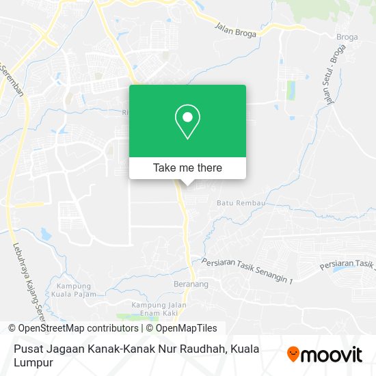 Pusat Jagaan Kanak-Kanak Nur Raudhah map