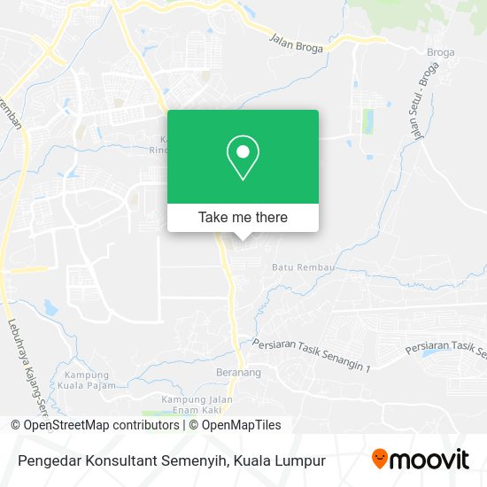 Pengedar Konsultant Semenyih map