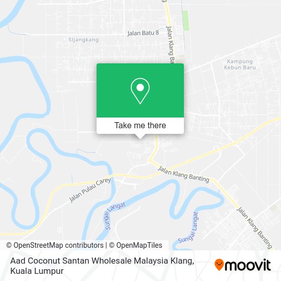 Aad Coconut Santan Wholesale Malaysia Klang map