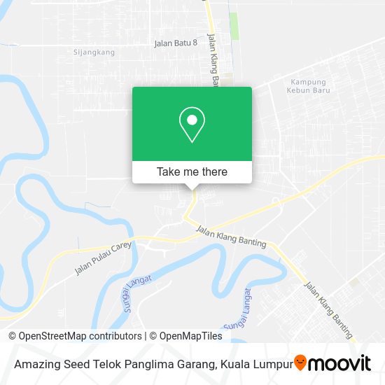 Peta Amazing Seed Telok Panglima Garang