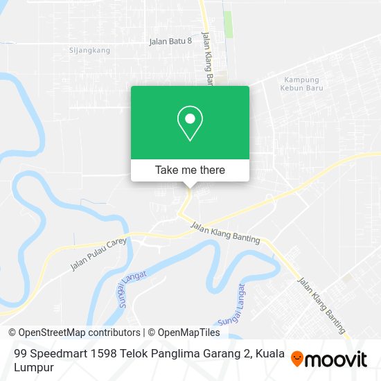 Peta 99 Speedmart 1598 Telok Panglima Garang 2