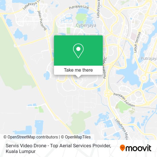 Servis Video Drone - Top Aerial Services Provider map