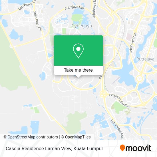 Peta Cassia Residence Laman View