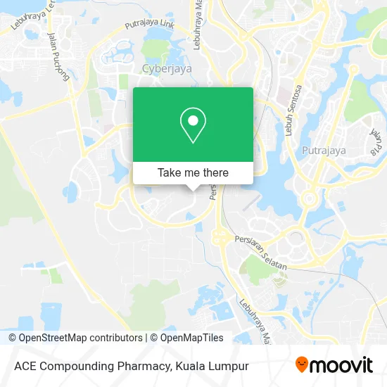 ACE Compounding Pharmacy map