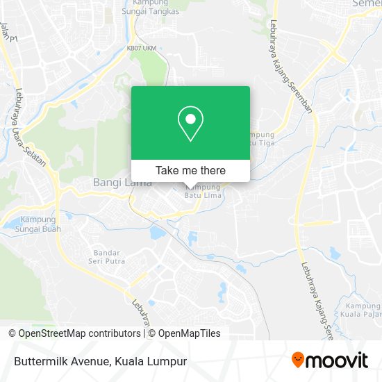 Buttermilk Avenue map
