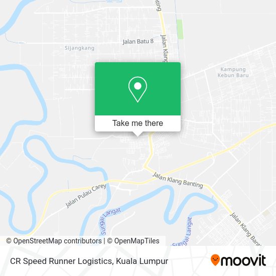 Peta CR Speed Runner Logistics