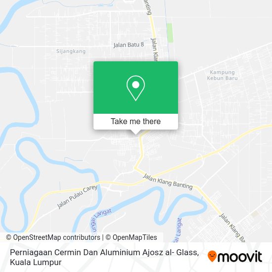 Peta Perniagaan Cermin Dan Aluminium Ajosz al- Glass