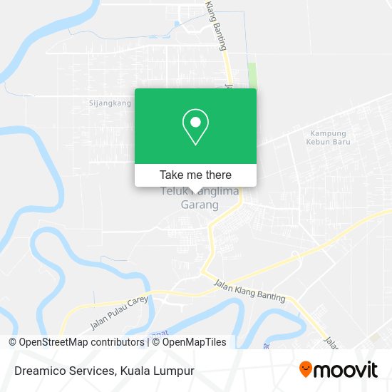 Dreamico Services map