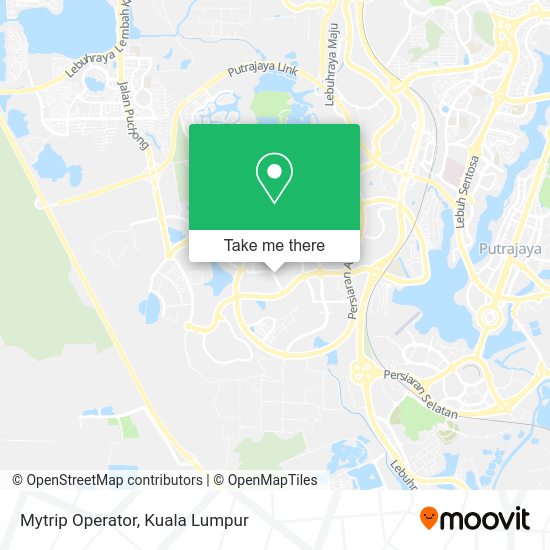 Mytrip Operator map