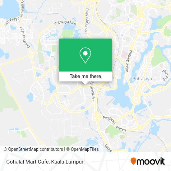 Gohalal Mart Cafe map