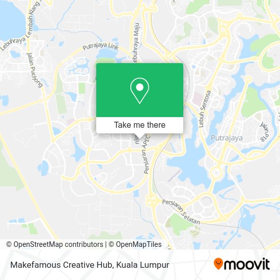 Makefamous Creative Hub map