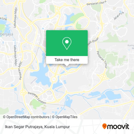 Peta Ikan Segar Putrajaya