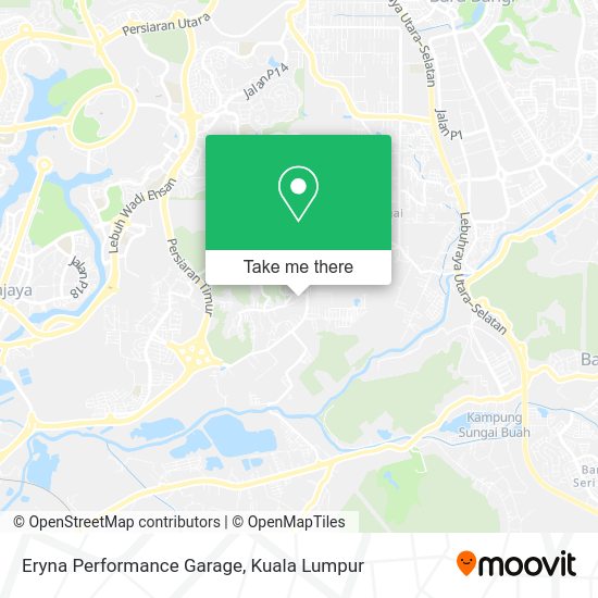 Eryna Performance Garage map
