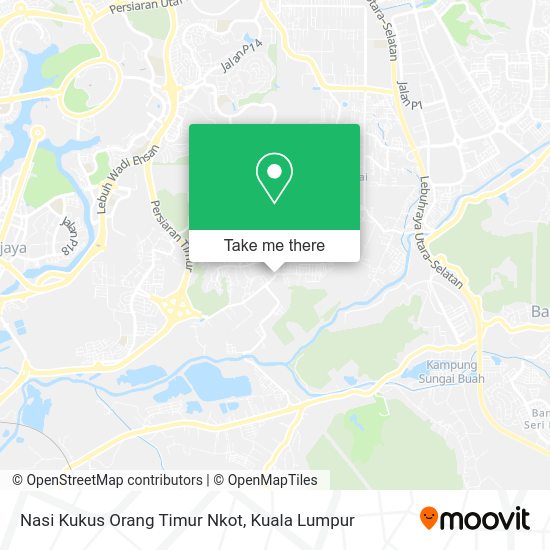 Peta Nasi Kukus Orang Timur Nkot