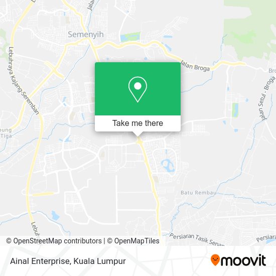 Ainal Enterprise map
