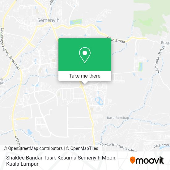 Shaklee Bandar Tasik Kesuma Semenyih Moon map