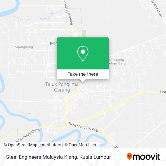 Steel Engineers Malaysia Klang map