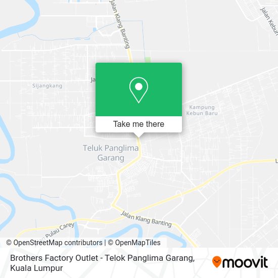 Peta Brothers Factory Outlet - Telok Panglima Garang