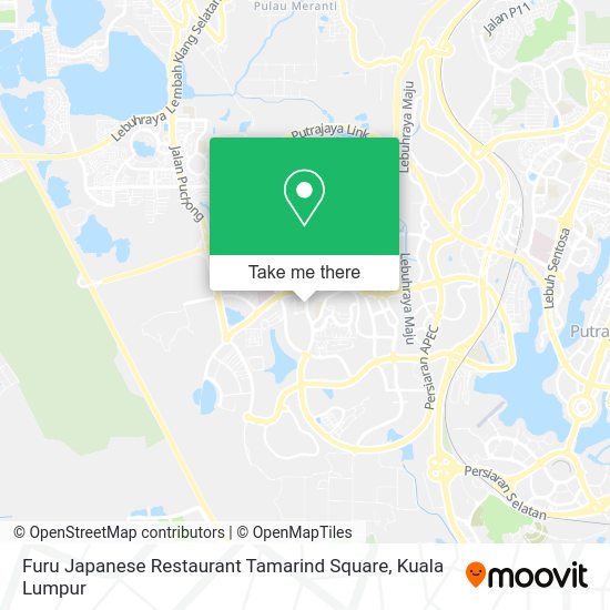 Peta Furu Japanese Restaurant Tamarind Square