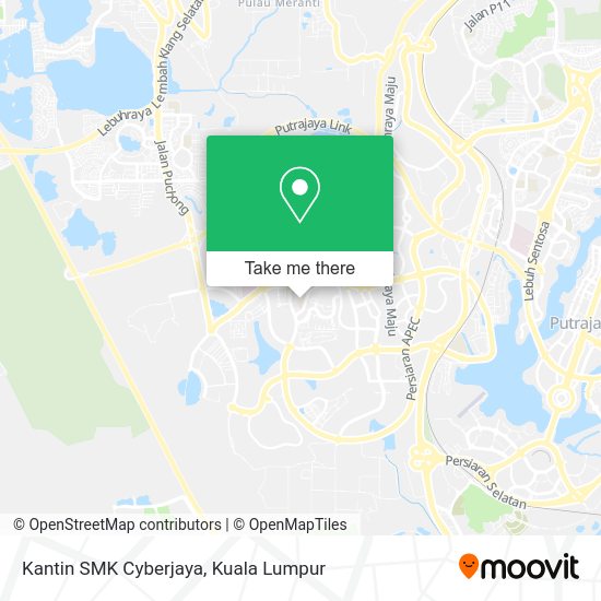 Peta Kantin SMK Cyberjaya