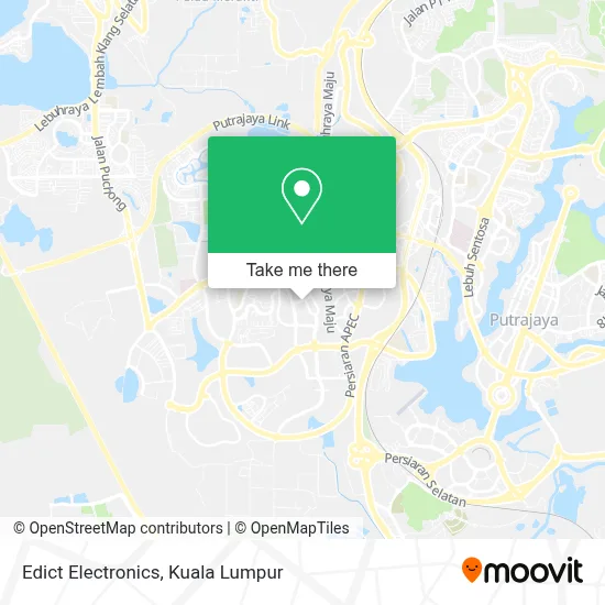 Edict Electronics map