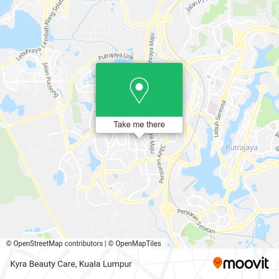 Kyra Beauty Care map