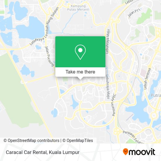 Caracal Car Rental map