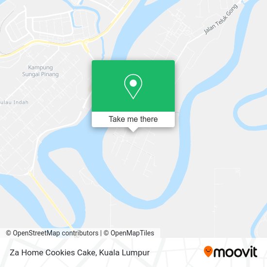 Za Home Cookies Cake map