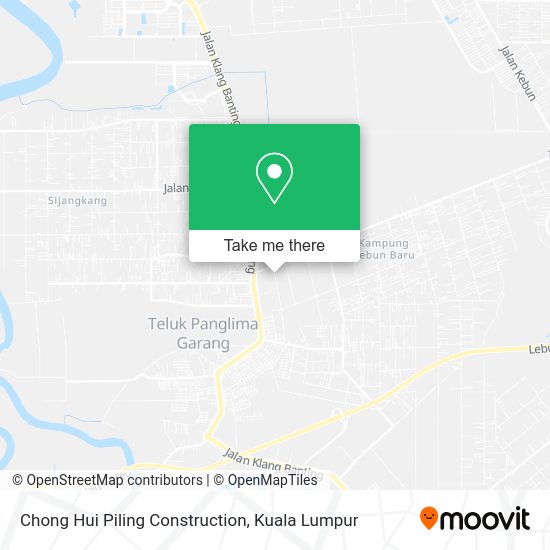 Chong Hui Piling Construction map