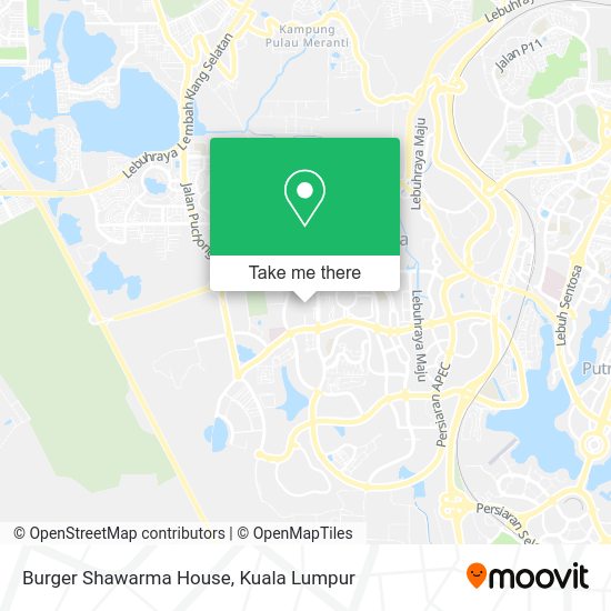 Burger Shawarma House map