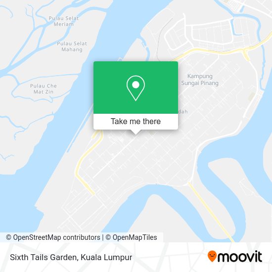 Sixth Tails Garden map