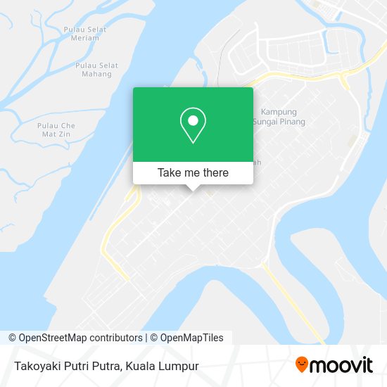 Peta Takoyaki Putri Putra