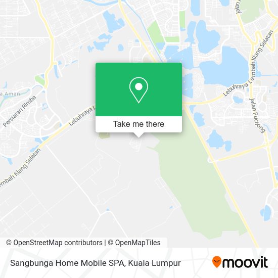 Peta Sangbunga Home Mobile SPA