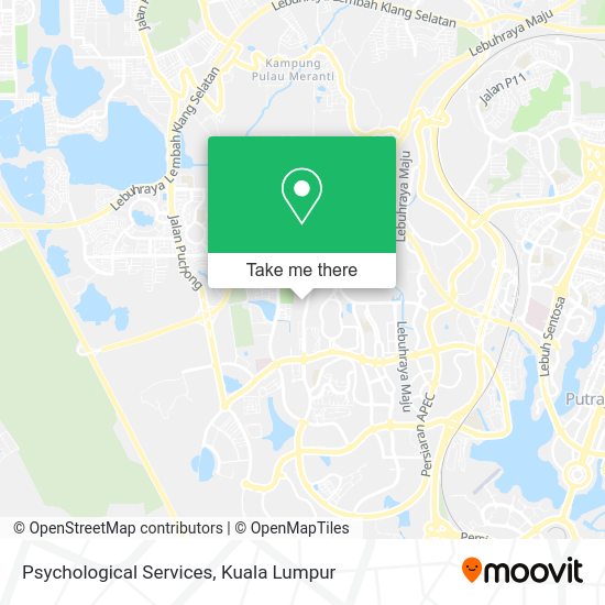 Psychological Services map