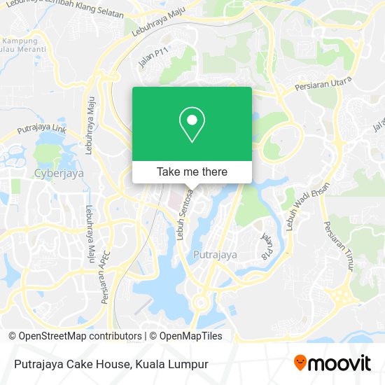 Peta Putrajaya Cake House
