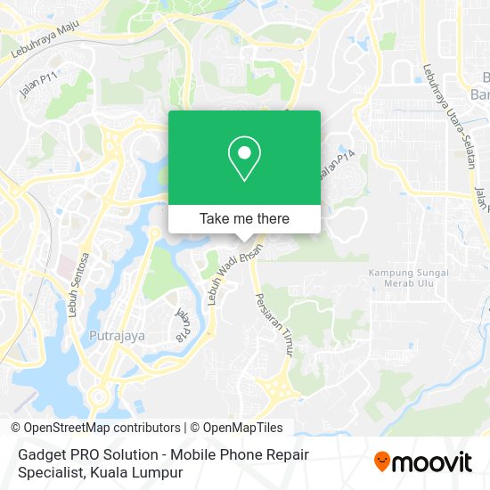 Gadget PRO Solution - Mobile Phone Repair Specialist map