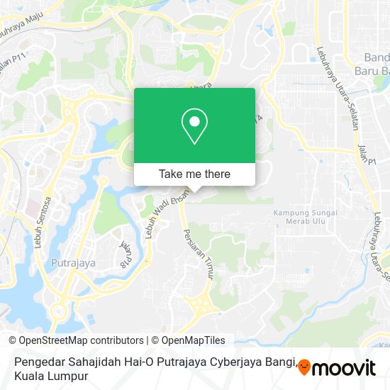 Peta Pengedar Sahajidah Hai-O Putrajaya Cyberjaya Bangi