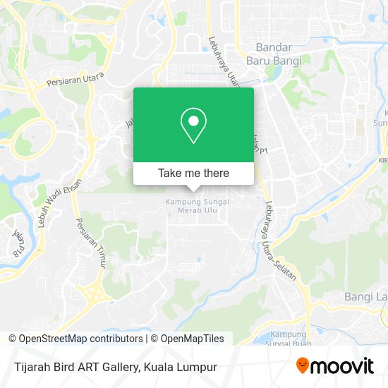 Tijarah Bird ART Gallery map