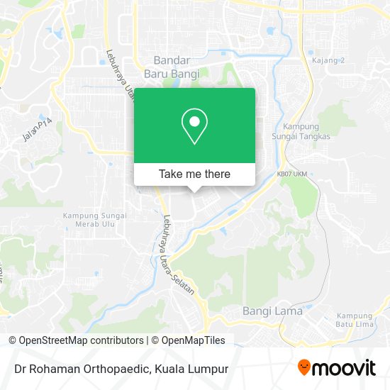 Dr Rohaman Orthopaedic map