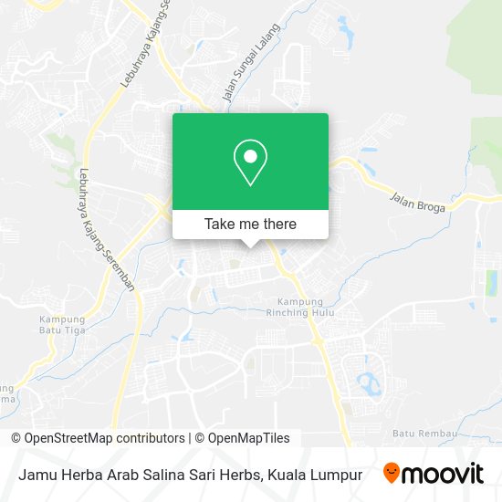 Jamu Herba Arab Salina Sari Herbs map