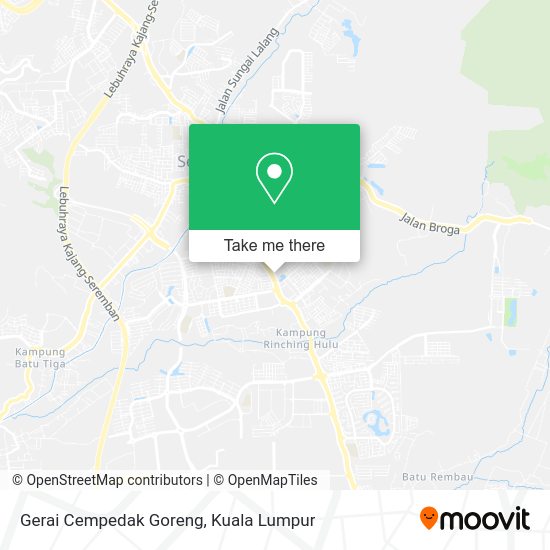 Gerai Cempedak Goreng map