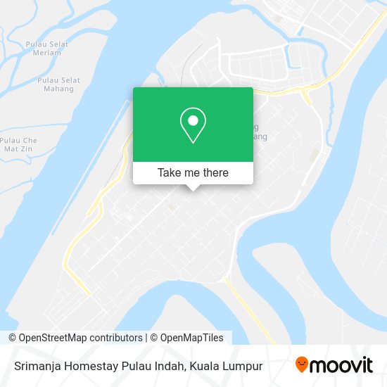 Srimanja Homestay Pulau Indah map