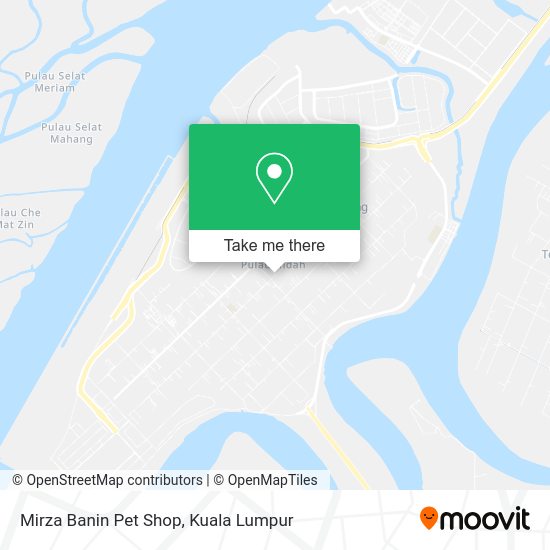 Mirza Banin Pet Shop map