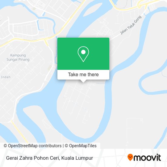 Gerai Zahra Pohon Ceri map