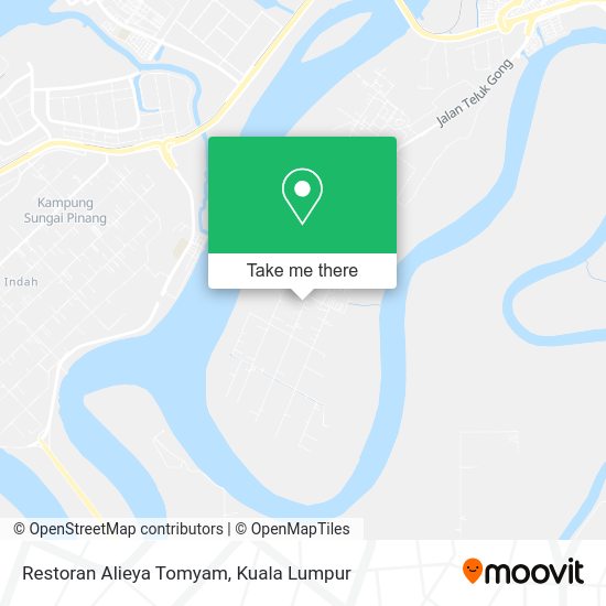 Restoran Alieya Tomyam map