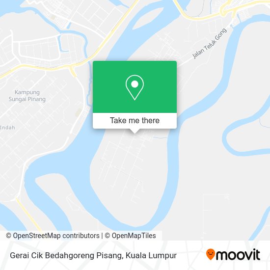Gerai Cik Bedahgoreng Pisang map