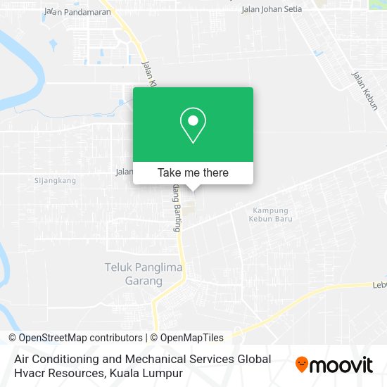 Air Conditioning and Mechanical Services Global Hvacr Resources map