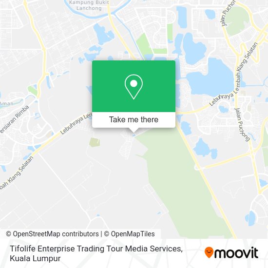 Tifolife Enterprise Trading Tour Media Services map