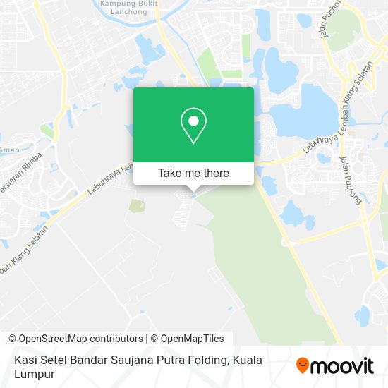 Peta Kasi Setel Bandar Saujana Putra Folding